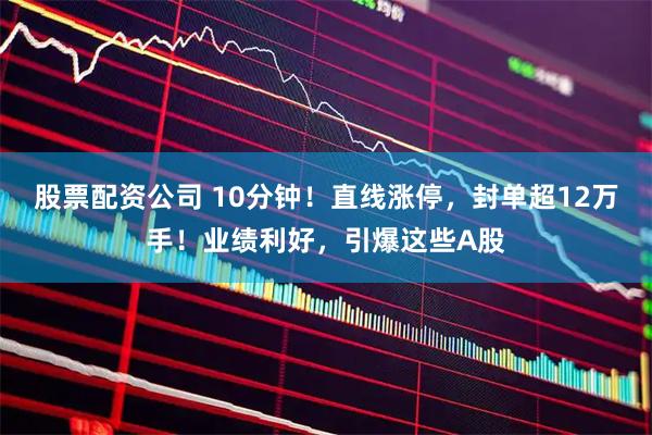 股票配资公司 10分钟！直线涨停，封单超12万手！业绩利好，引爆这些A股